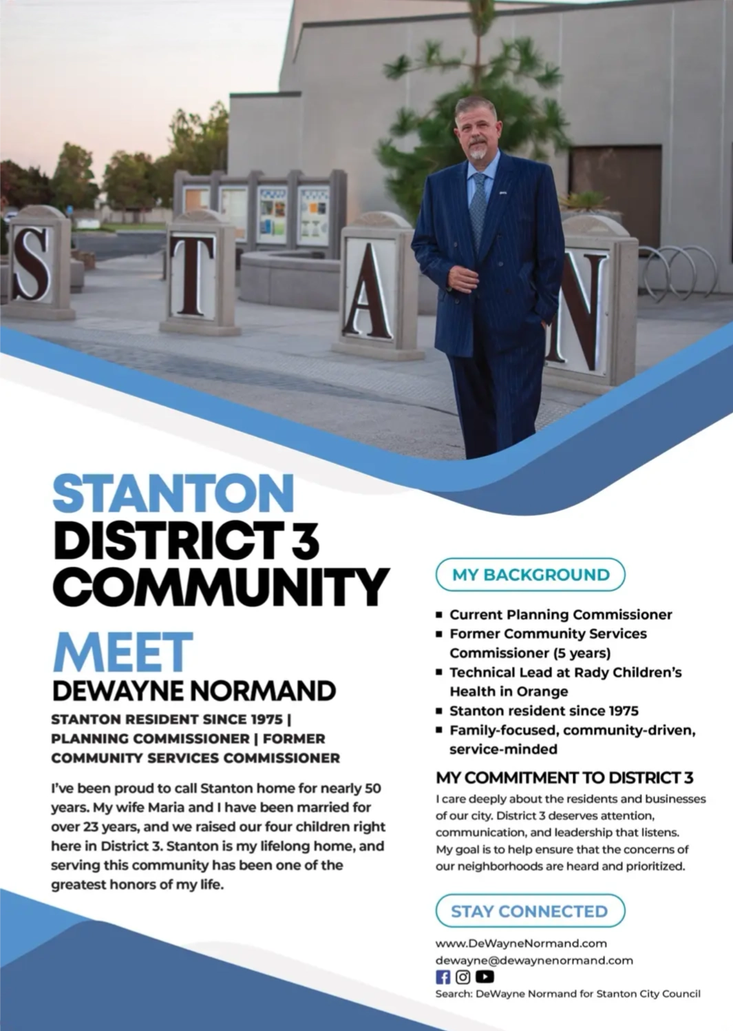 Dewayne Normand for City Council 2026Dewayne Normand for City Council 2026Dewayne Normand for City Council 2026
